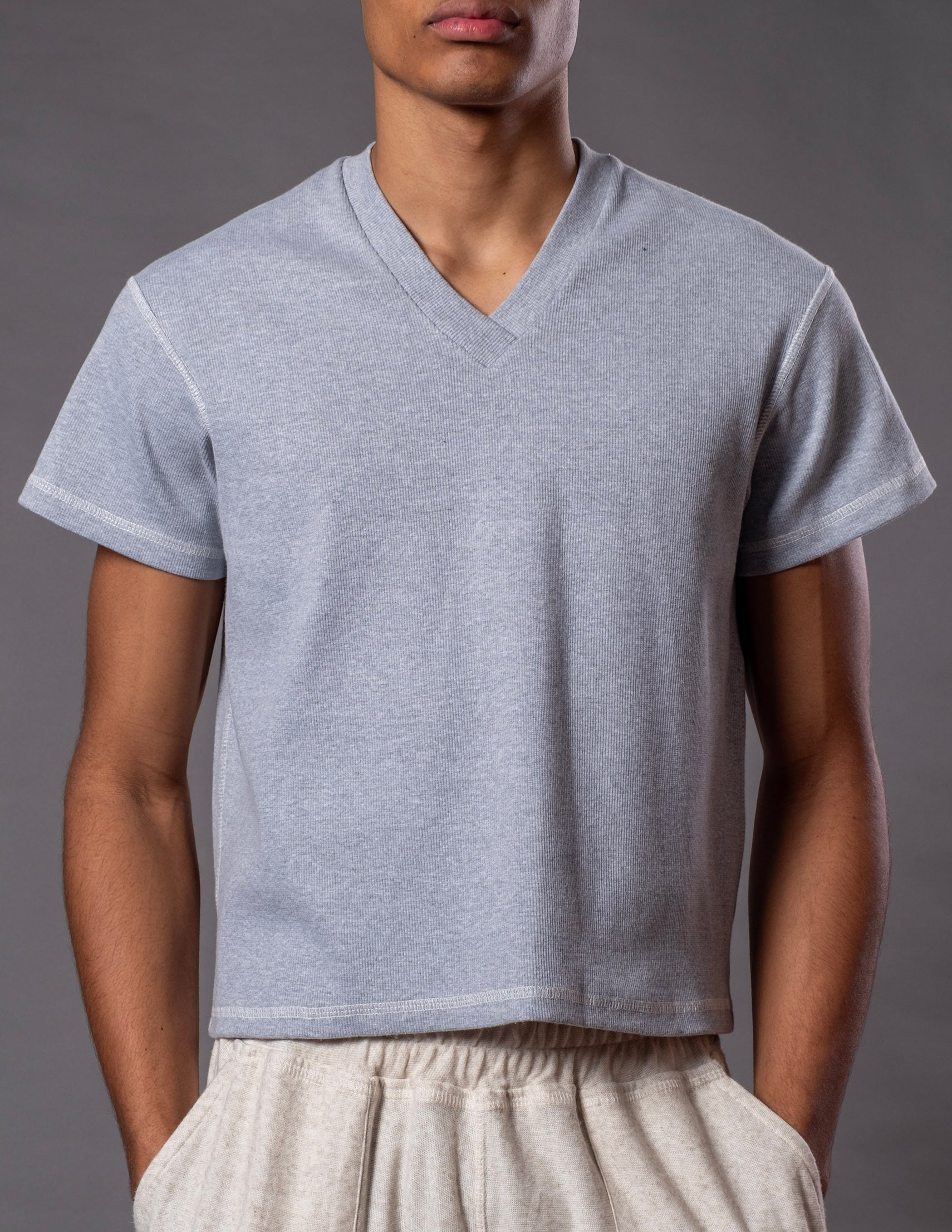 BABY TEE CINZA