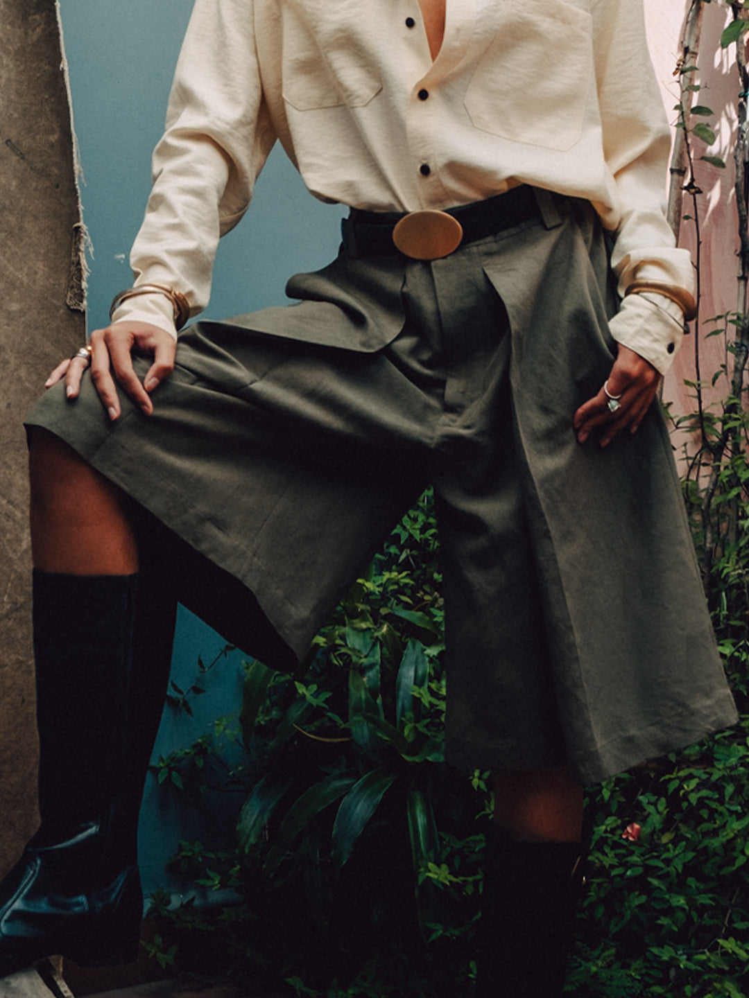 BERMUDA CHROMA VERDE OLIVA