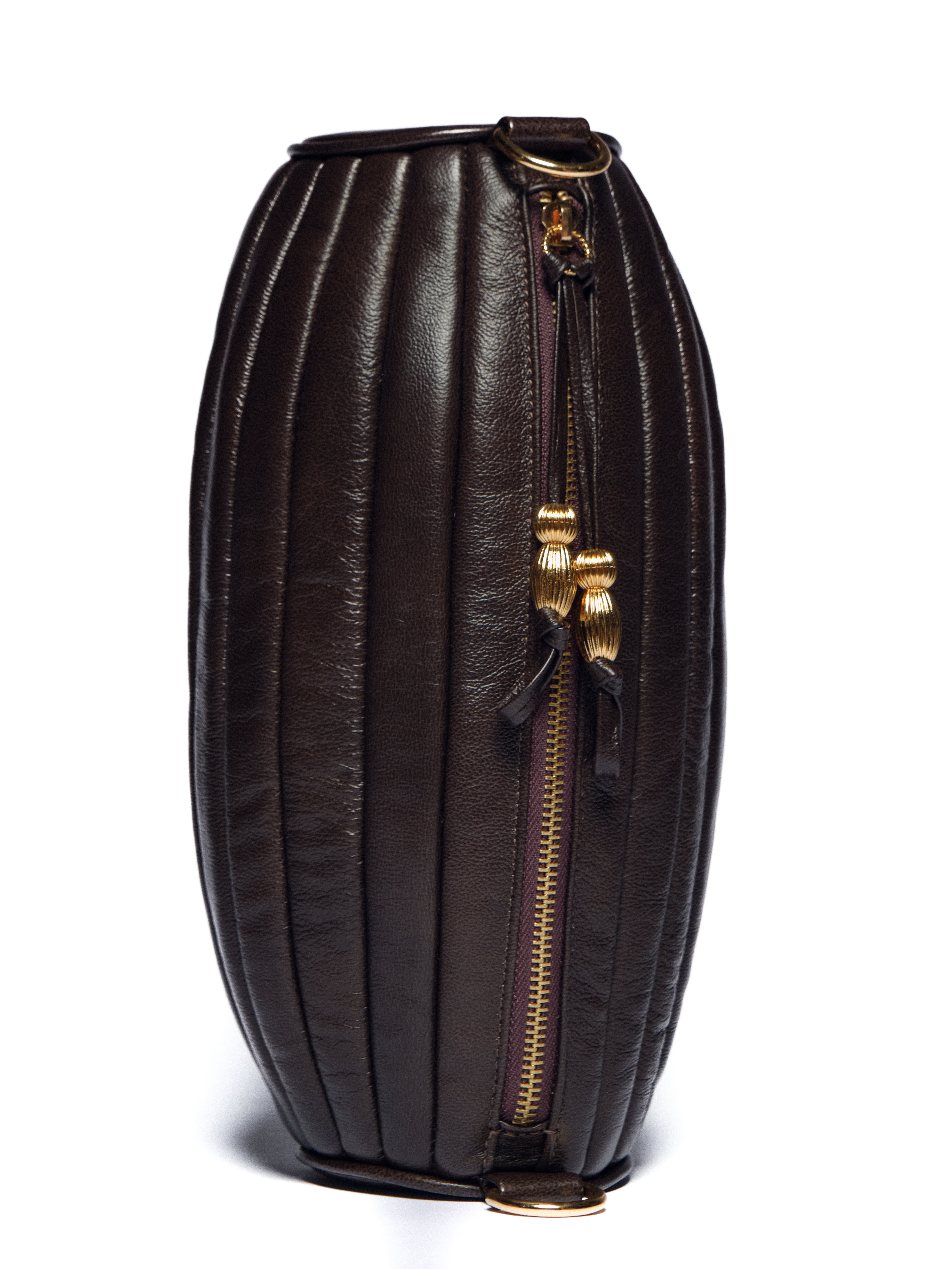 BOLSA CACAU OURO MARROM