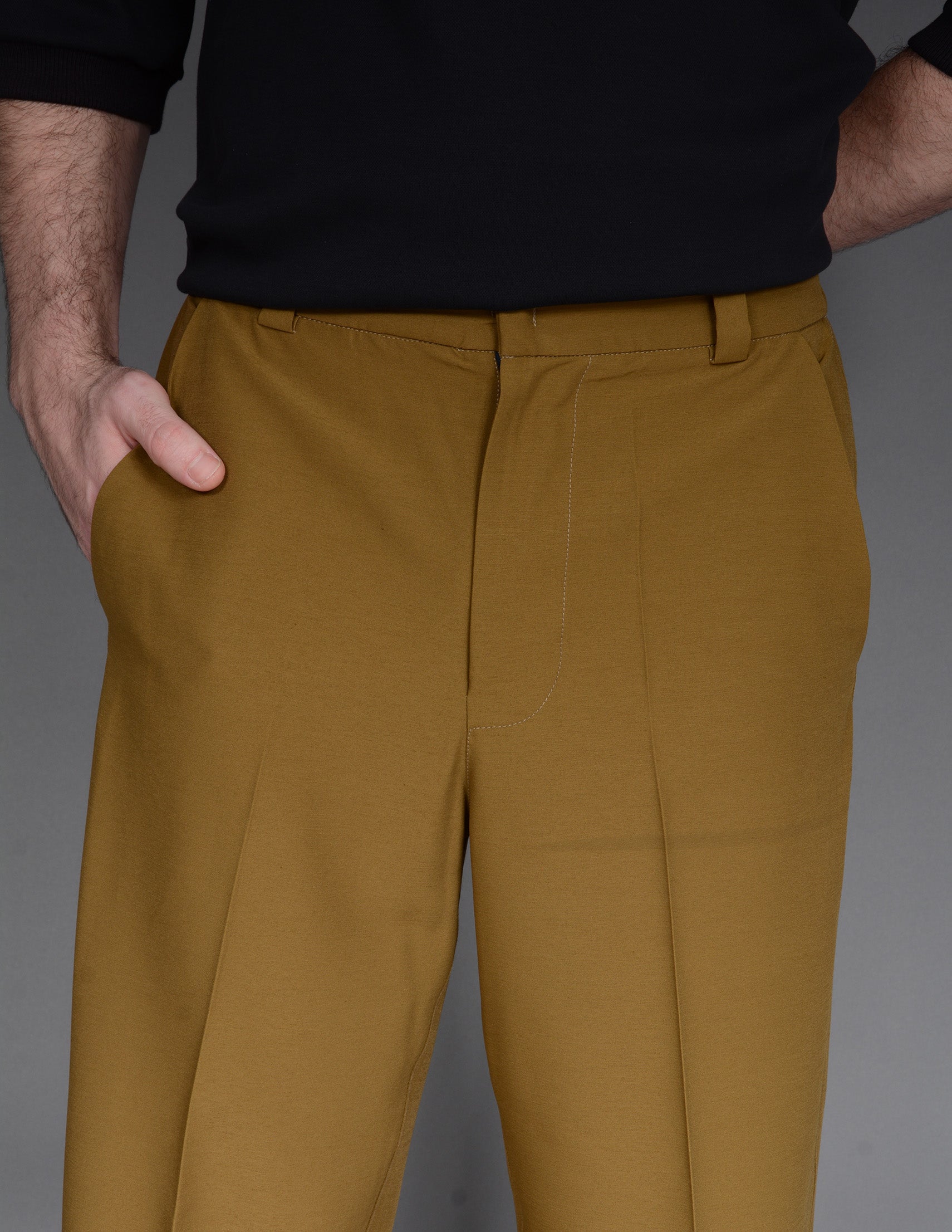 CALÇA PAULISTA MOSTARDA
