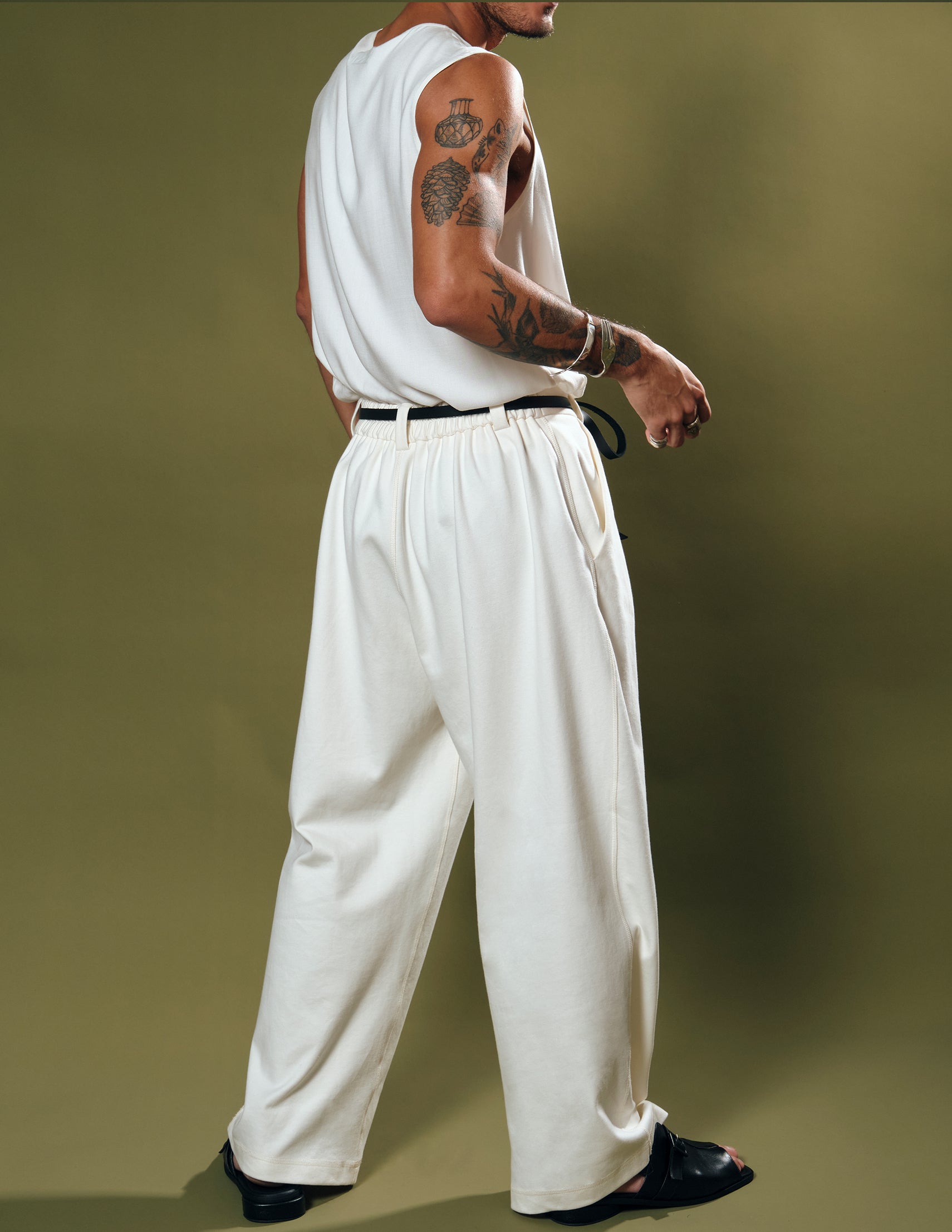 CALÇA XENOM OFF-WHITE