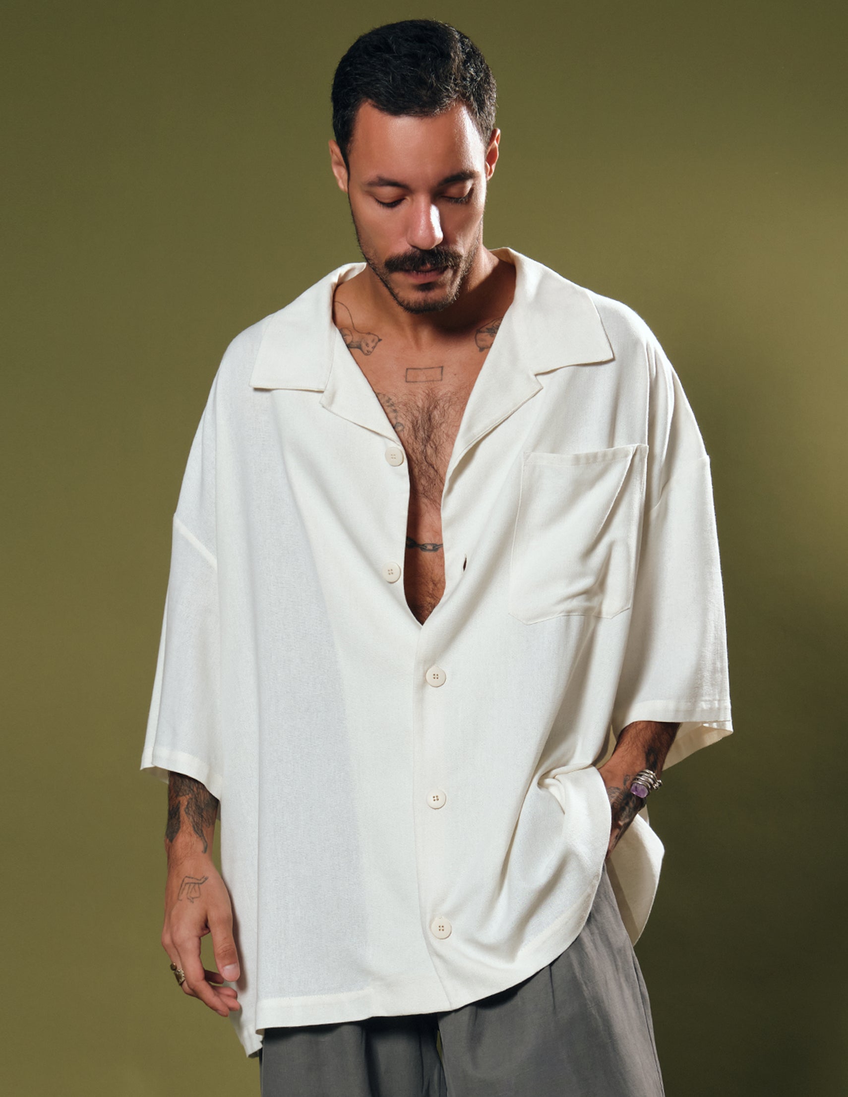 CAMISA CAPY OFF-WHITE