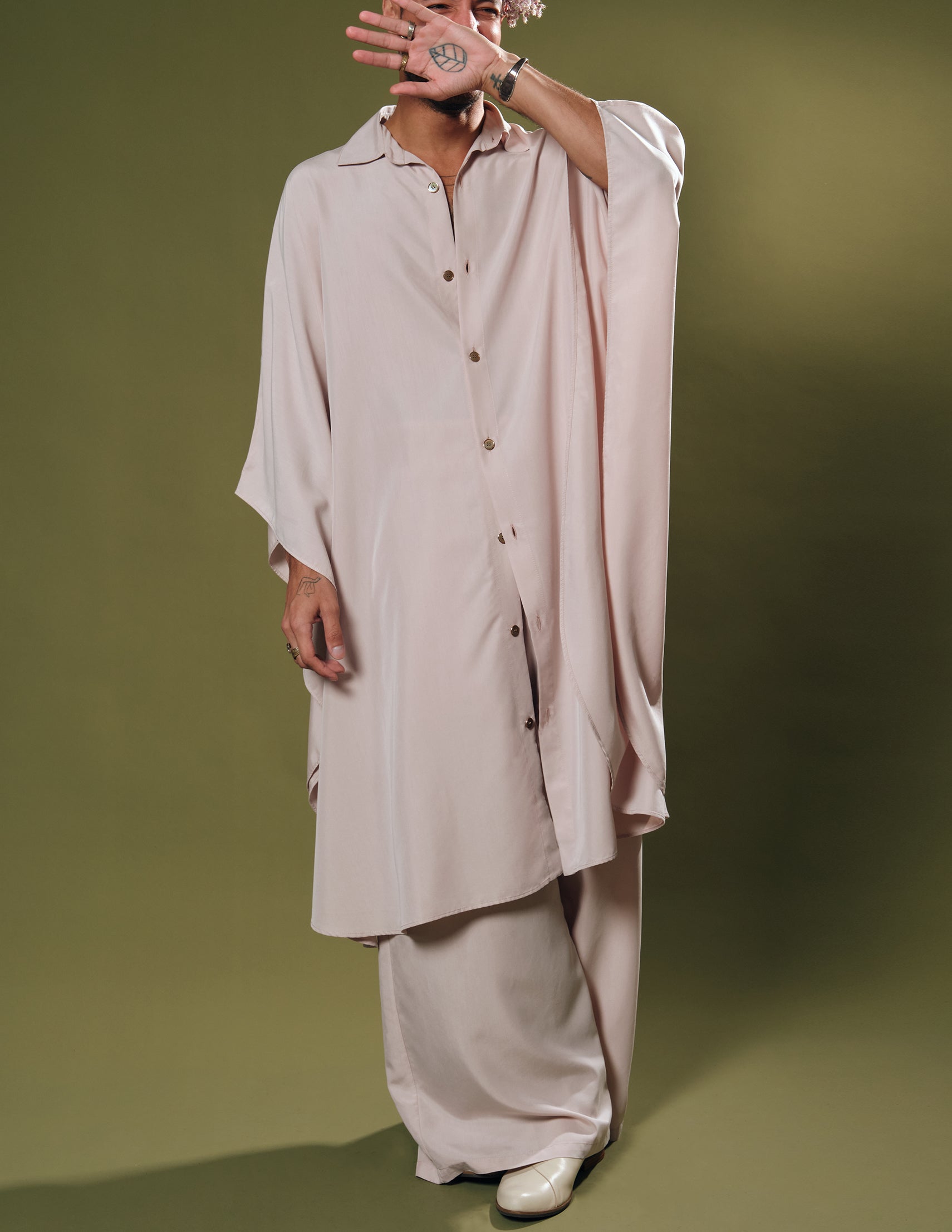 CAMISA JAPONESA ROSÉ