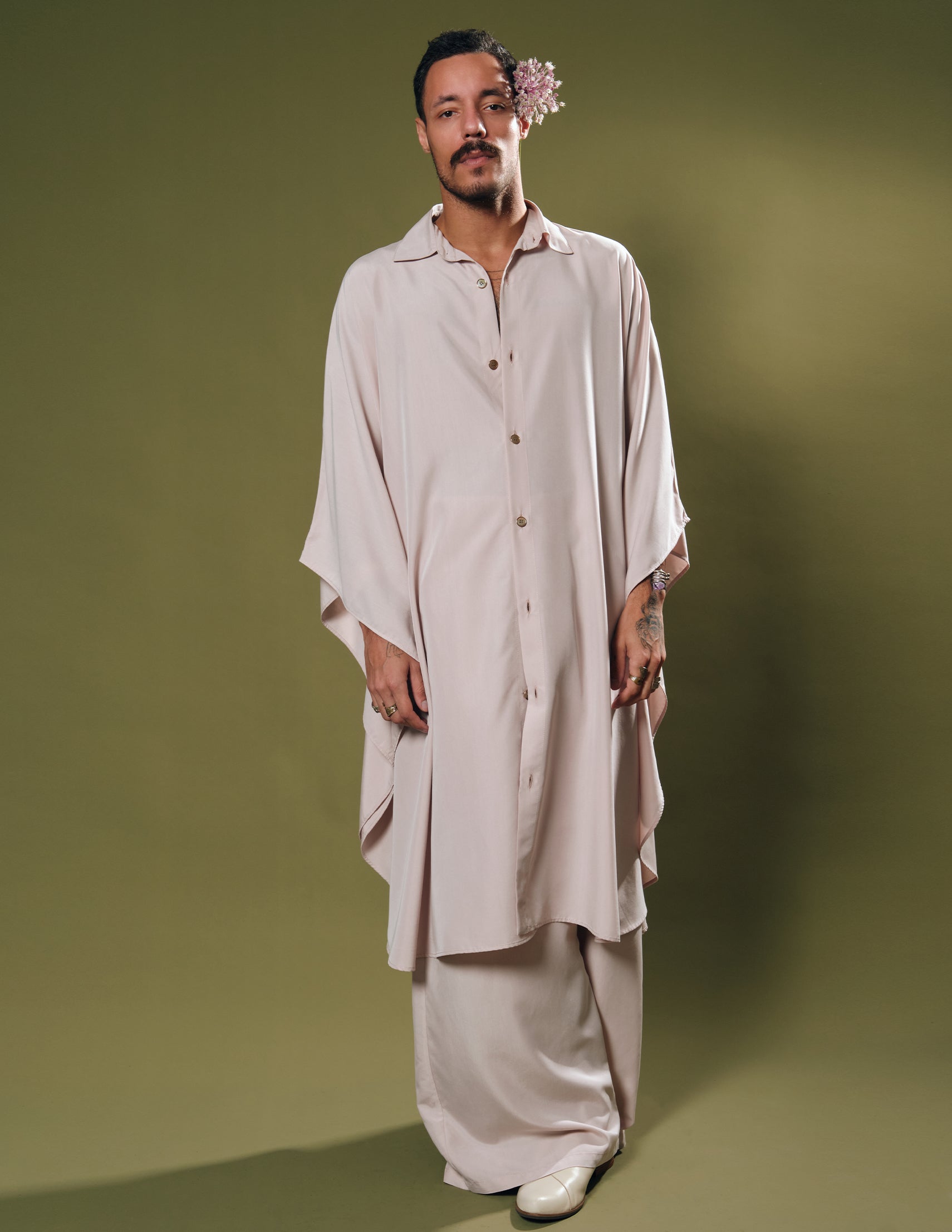 CAMISA JAPONESA ROSÉ