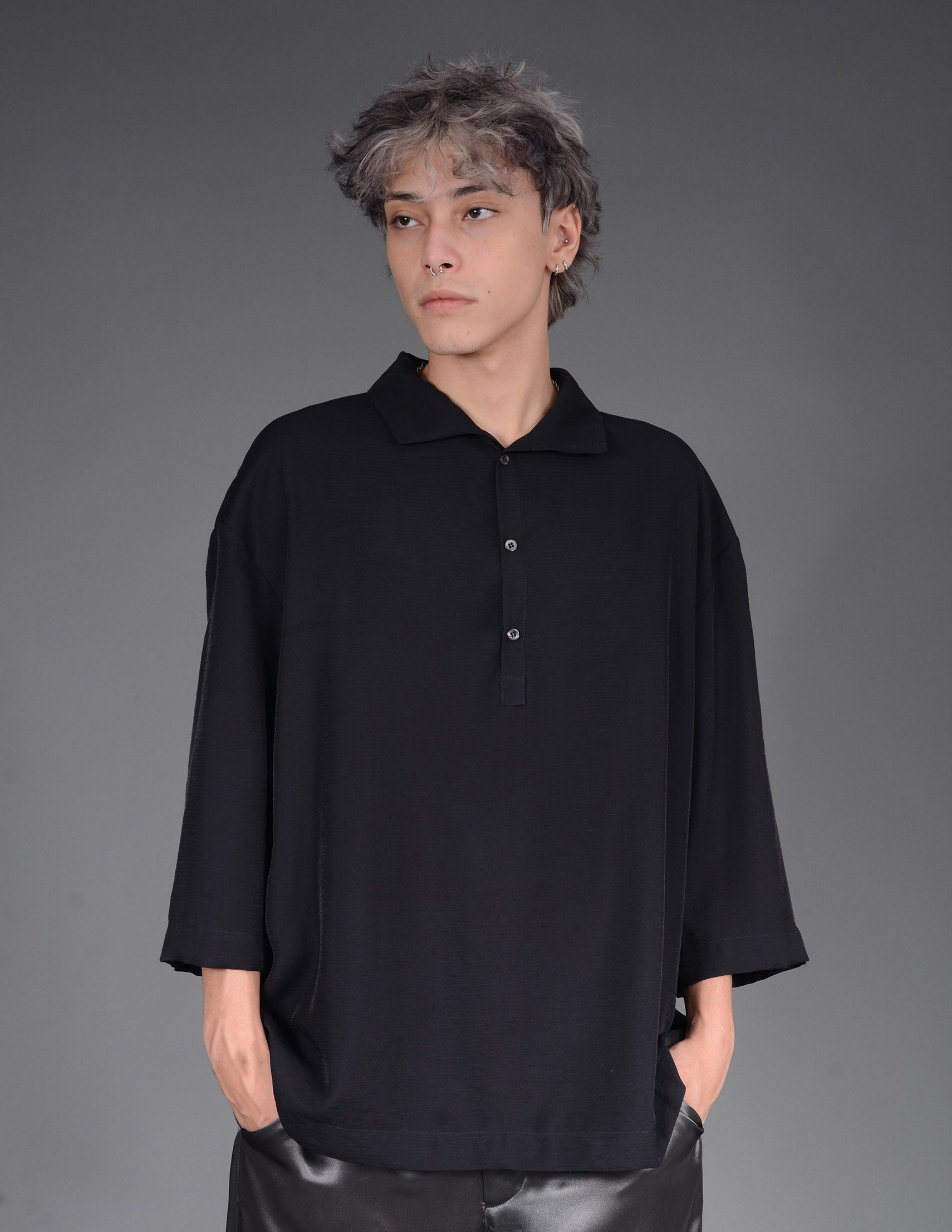 CAMISA IVAN V2 PRETA