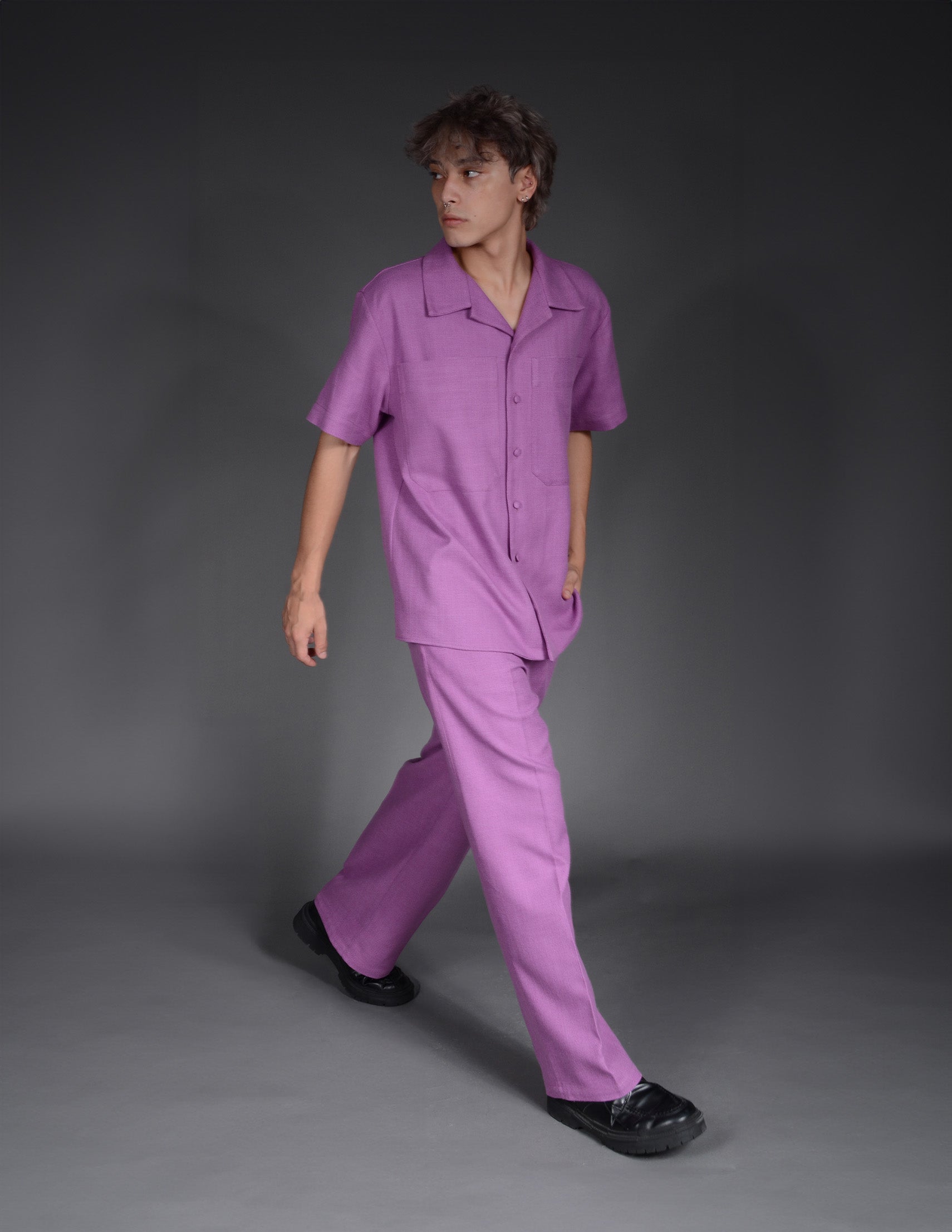 CAMISA PREÁ VIOLETA
