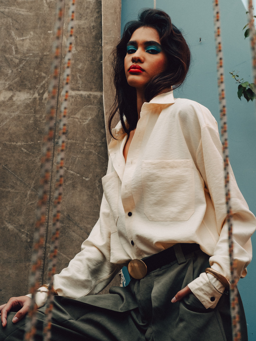 CAMISA CHROMA MANTEIGA