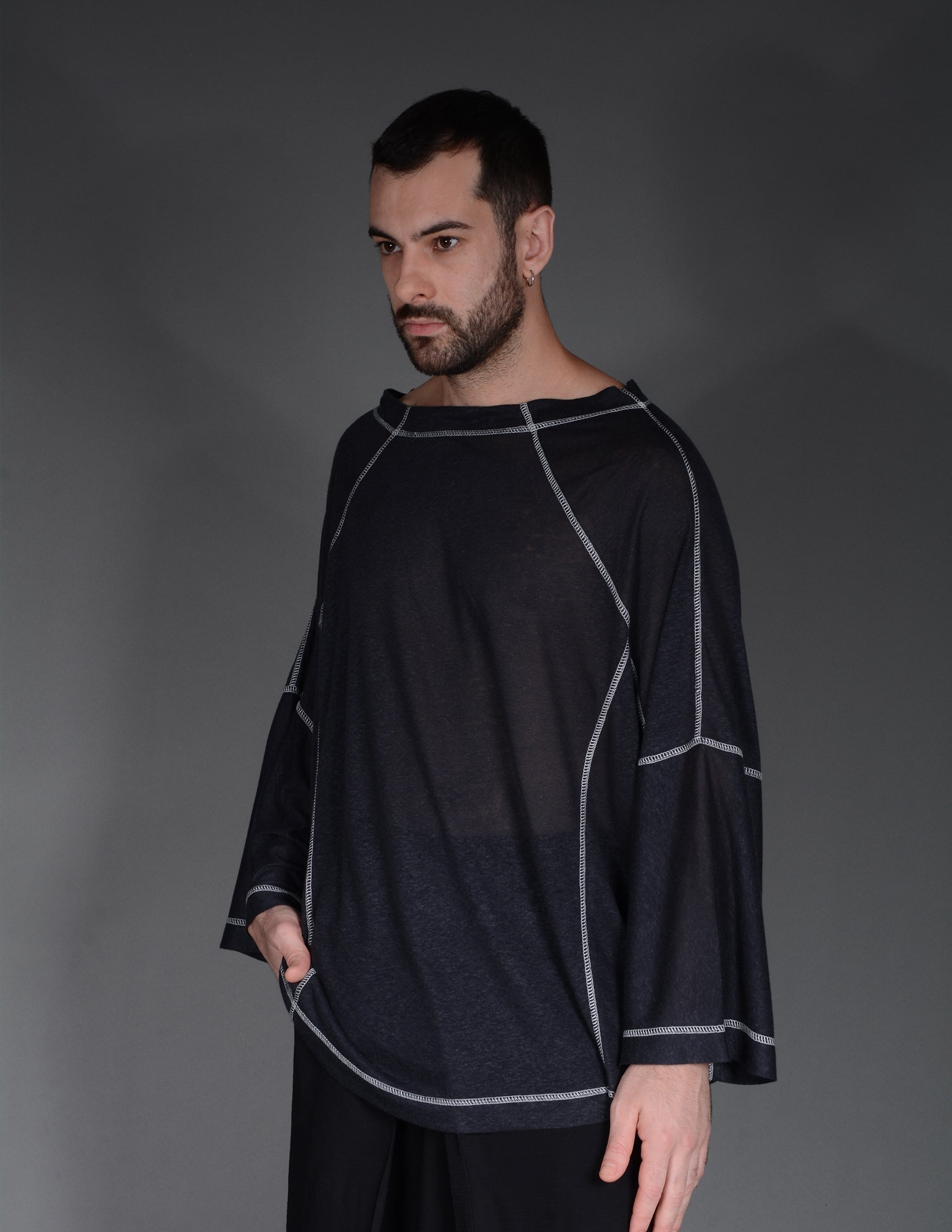 T-SHIRT JUNGLE GAZE PRETO