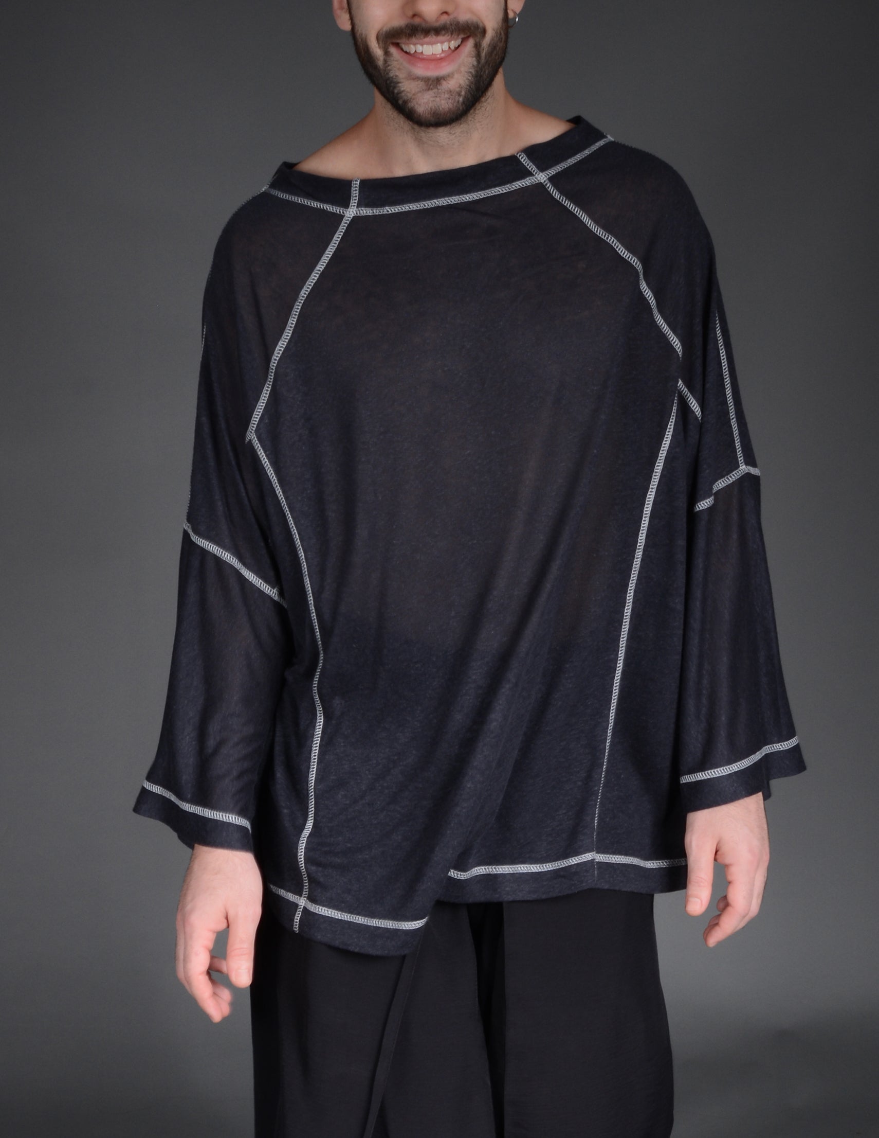 T-SHIRT JUNGLE GAZE PRETO