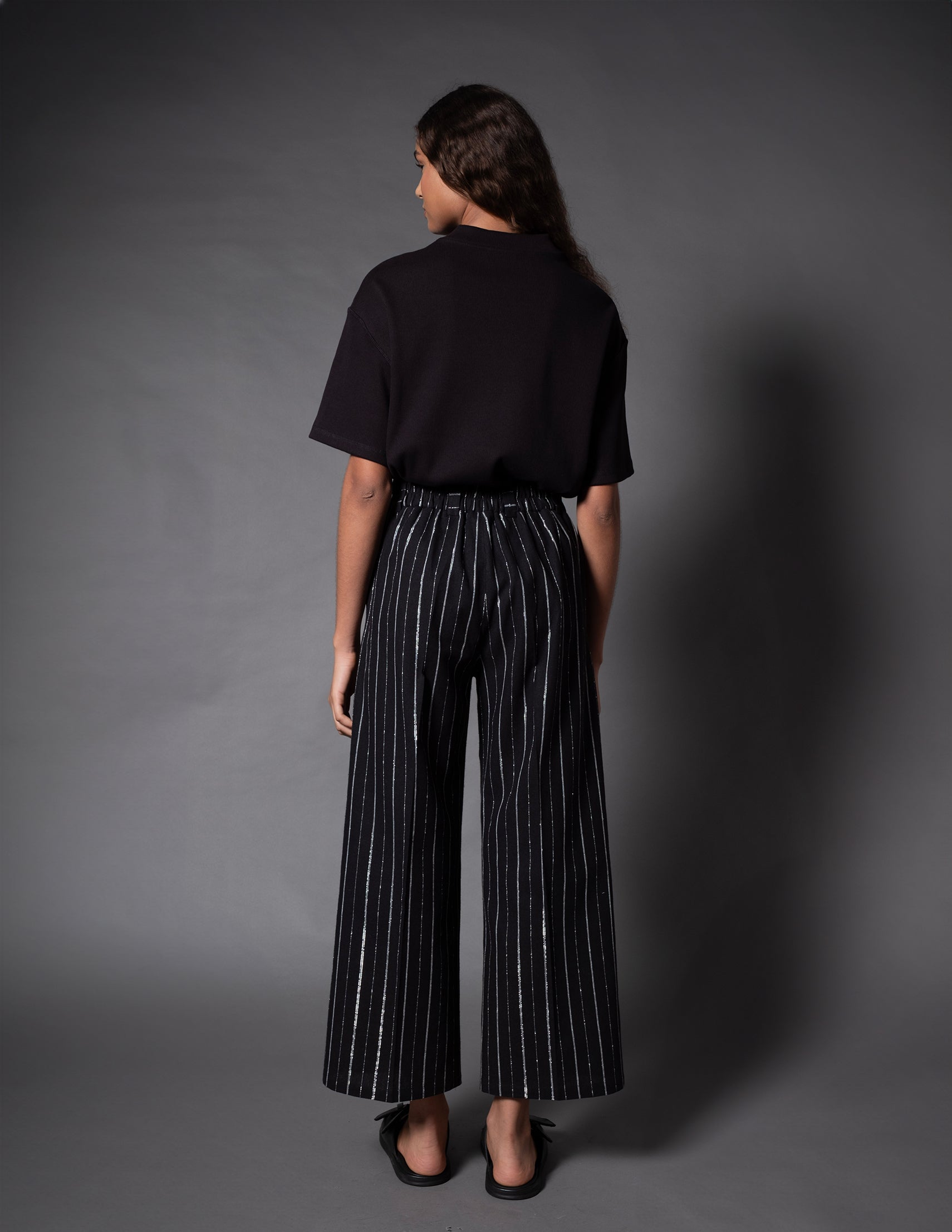 CALÇA PAULISTA PRETA RISCA