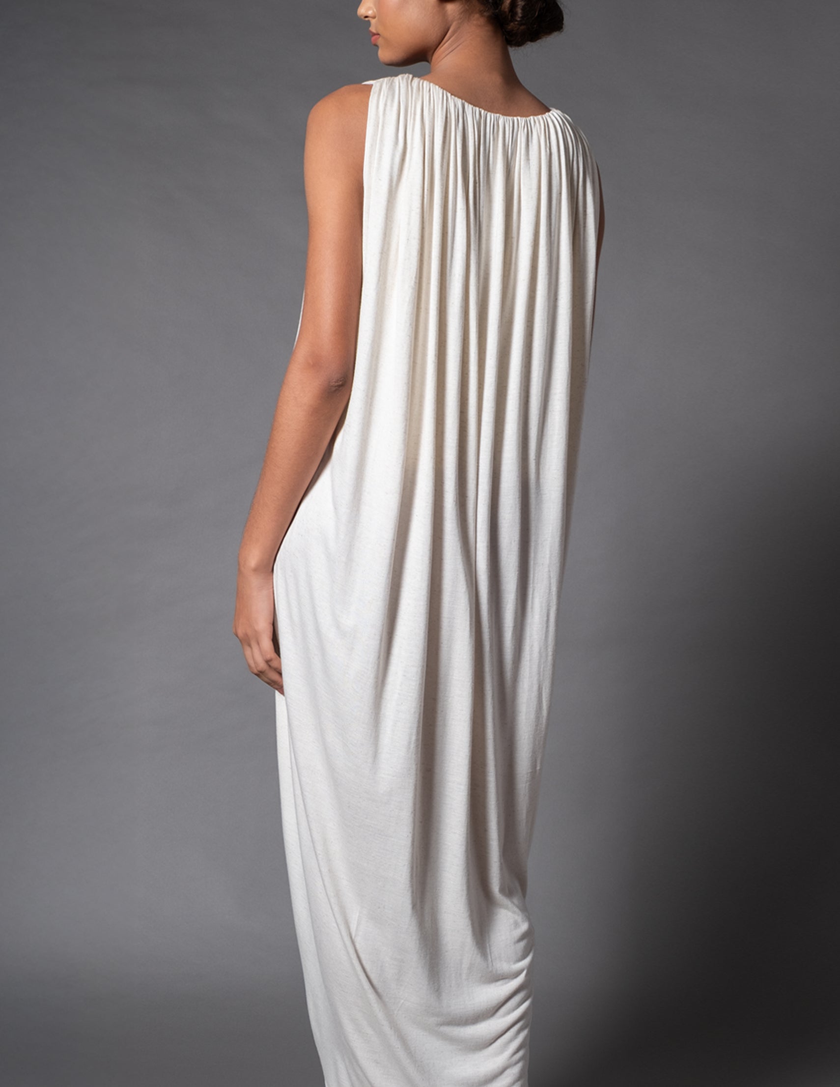 VESTIDO LÊ LINHO OFF-WHITE