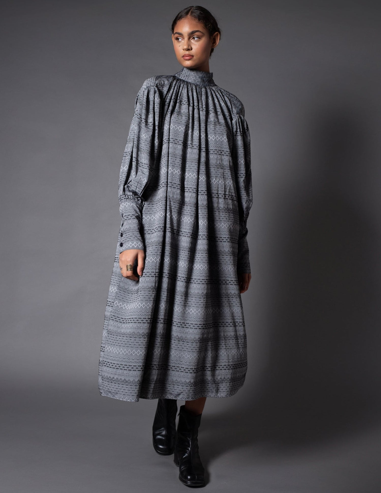 VESTIDO NANDA JACQUARD
