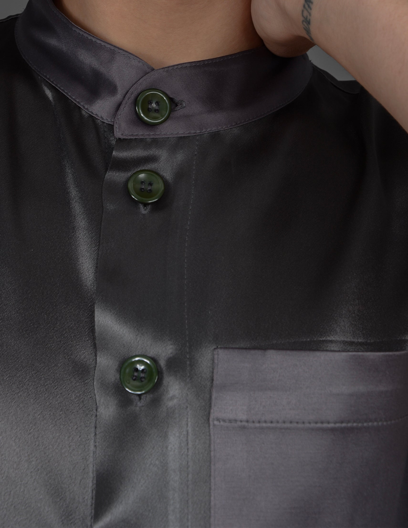 CAMISA REGATA PREÁ BICOLOR