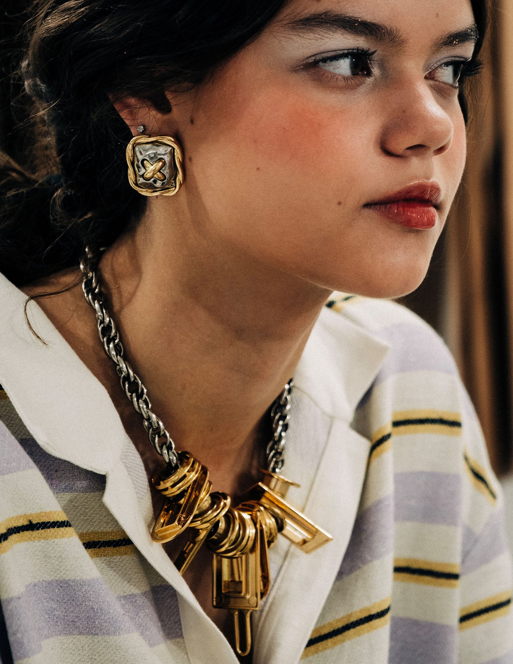 T-SHIRT FAZENDA LISTRADA