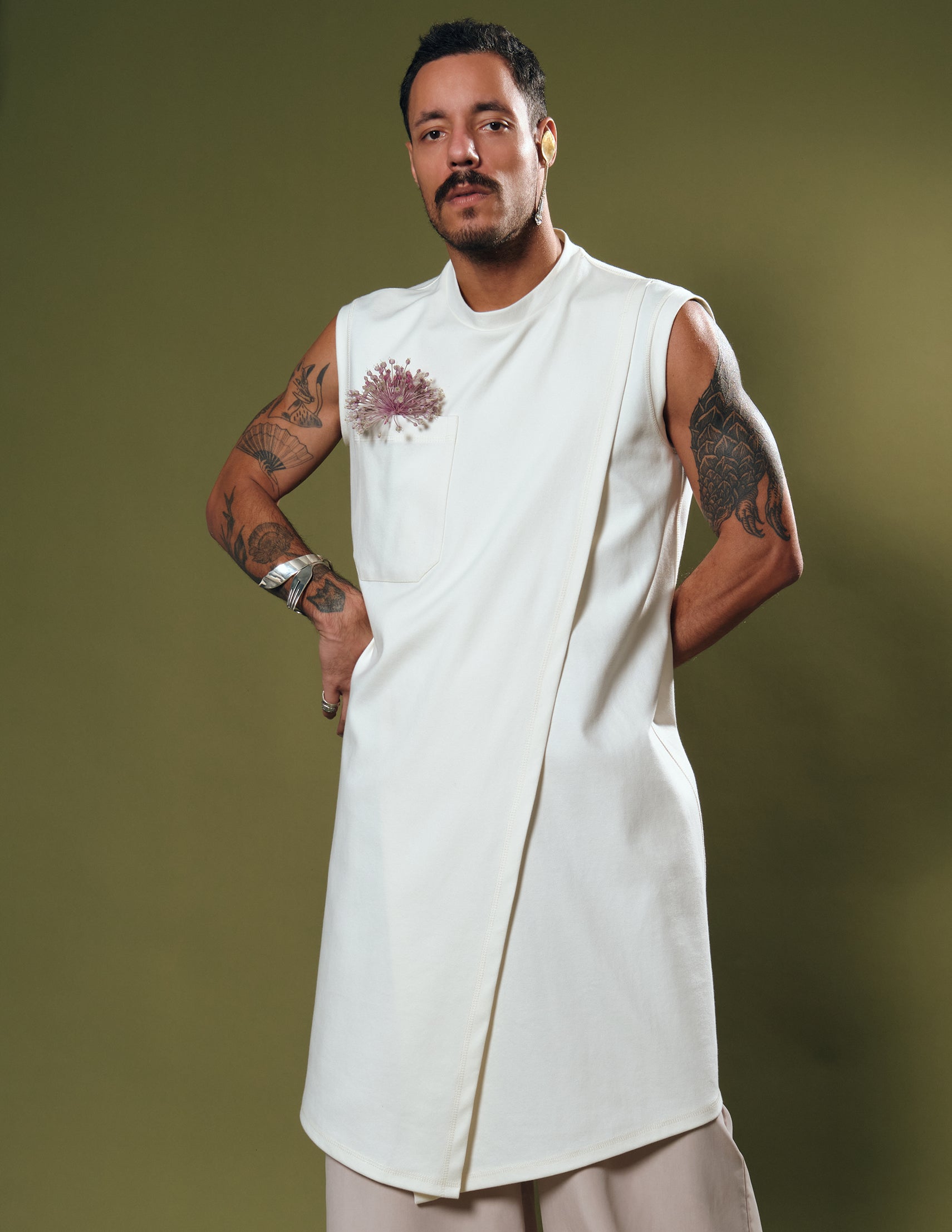 LONG TSHIRT DECA OFF-WHITE