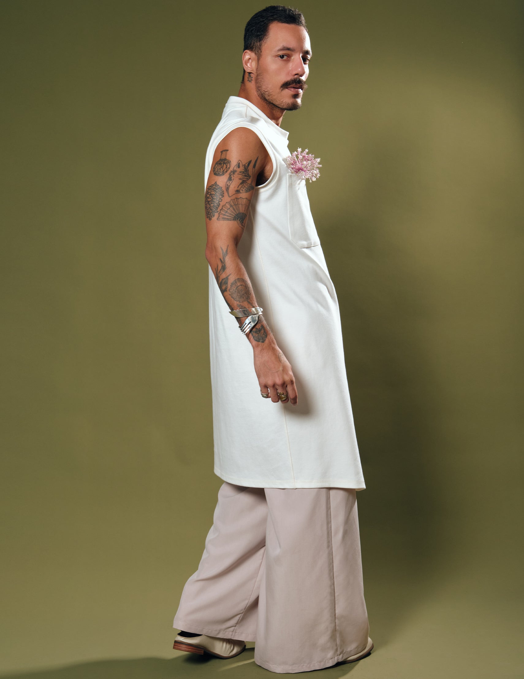 LONG TSHIRT DECA OFF-WHITE