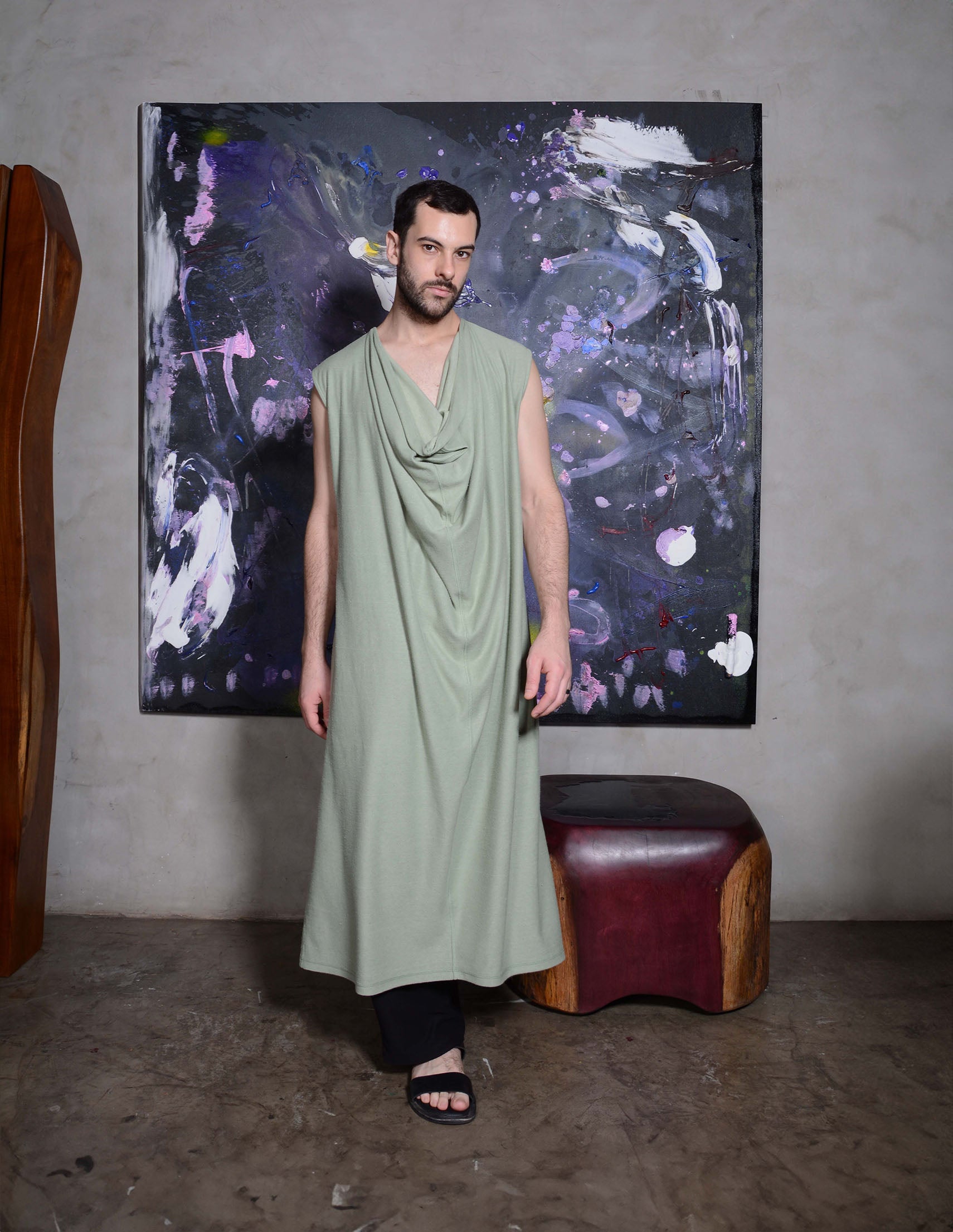 VESTIDO JULIANA VERDE