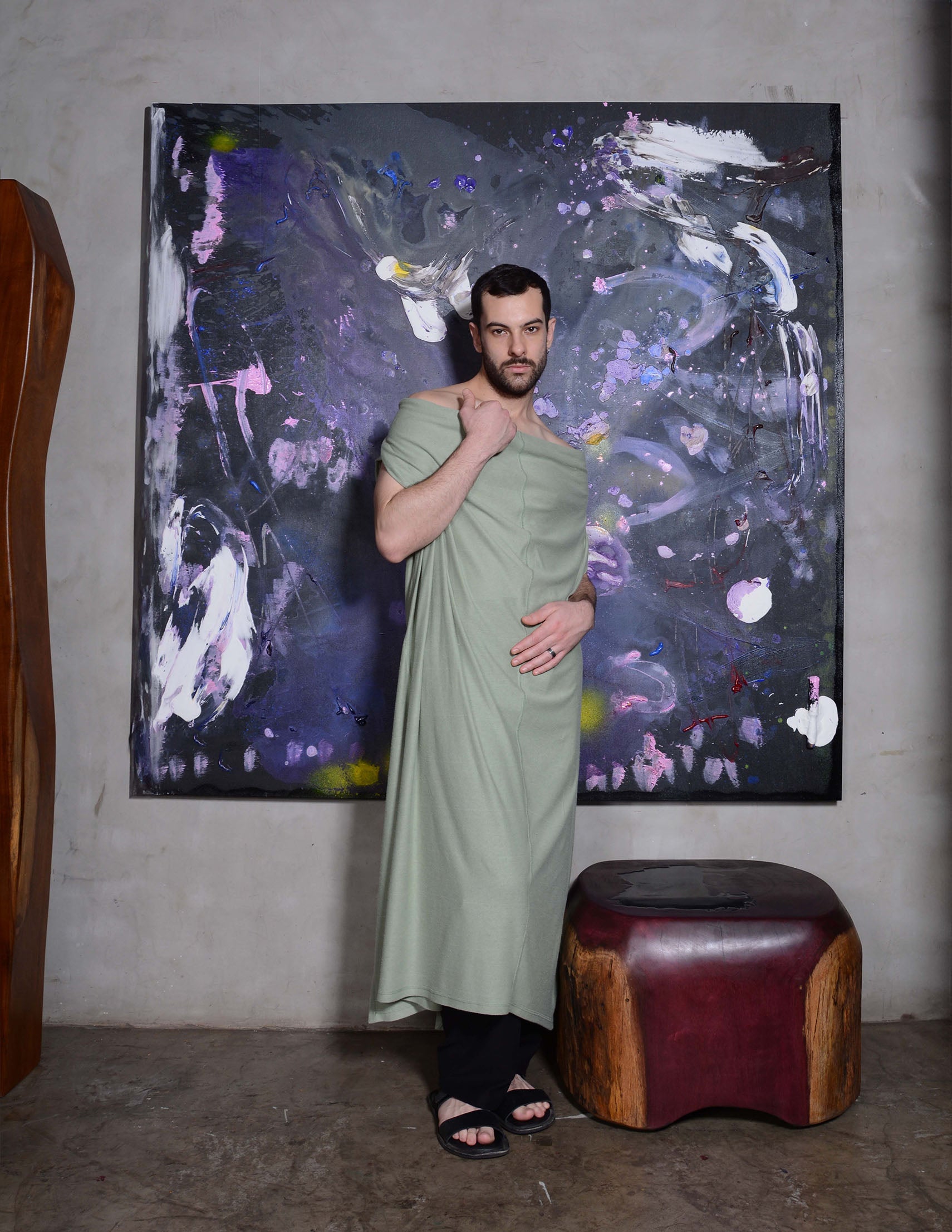 VESTIDO JULIANA VERDE