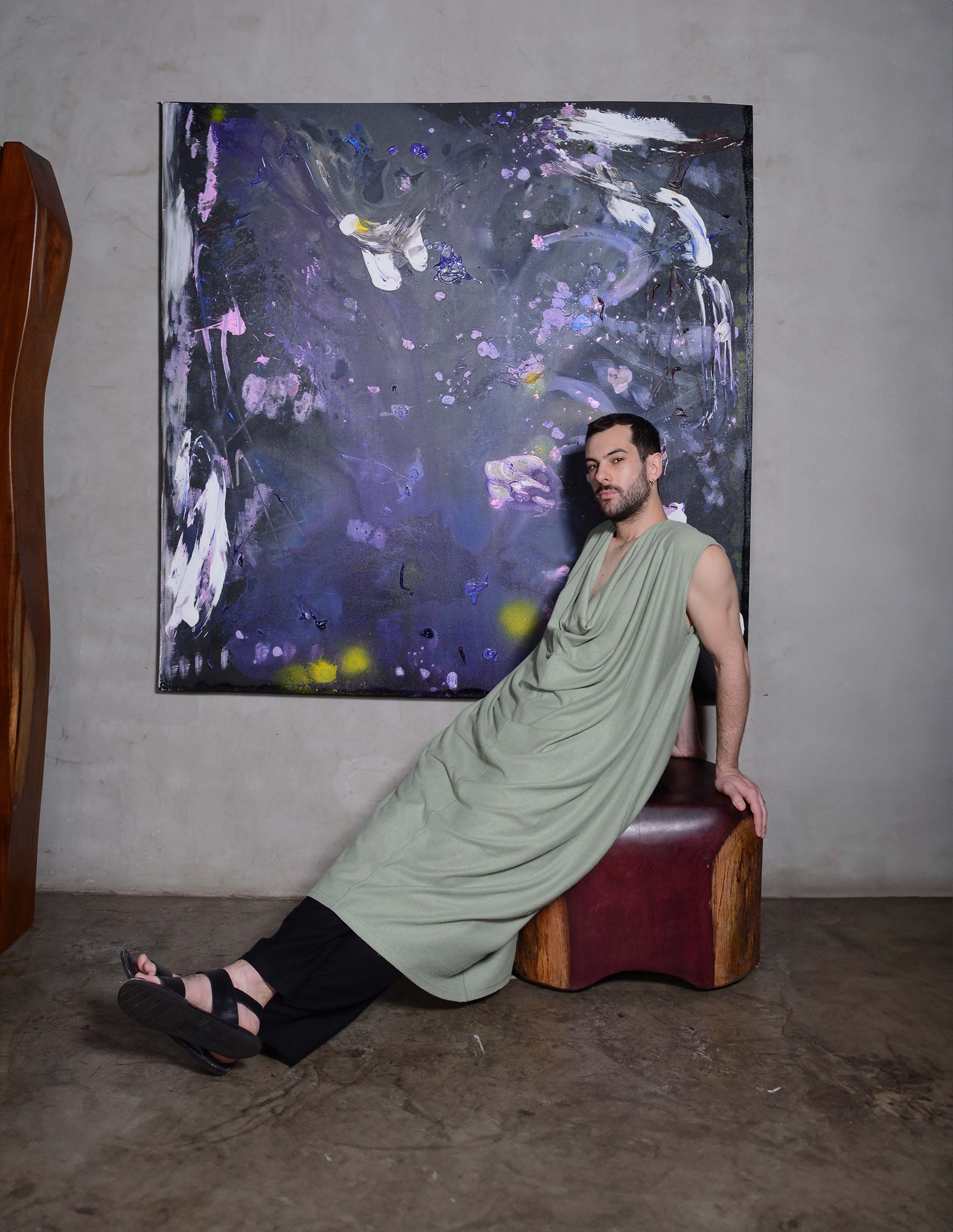 VESTIDO JULIANA VERDE