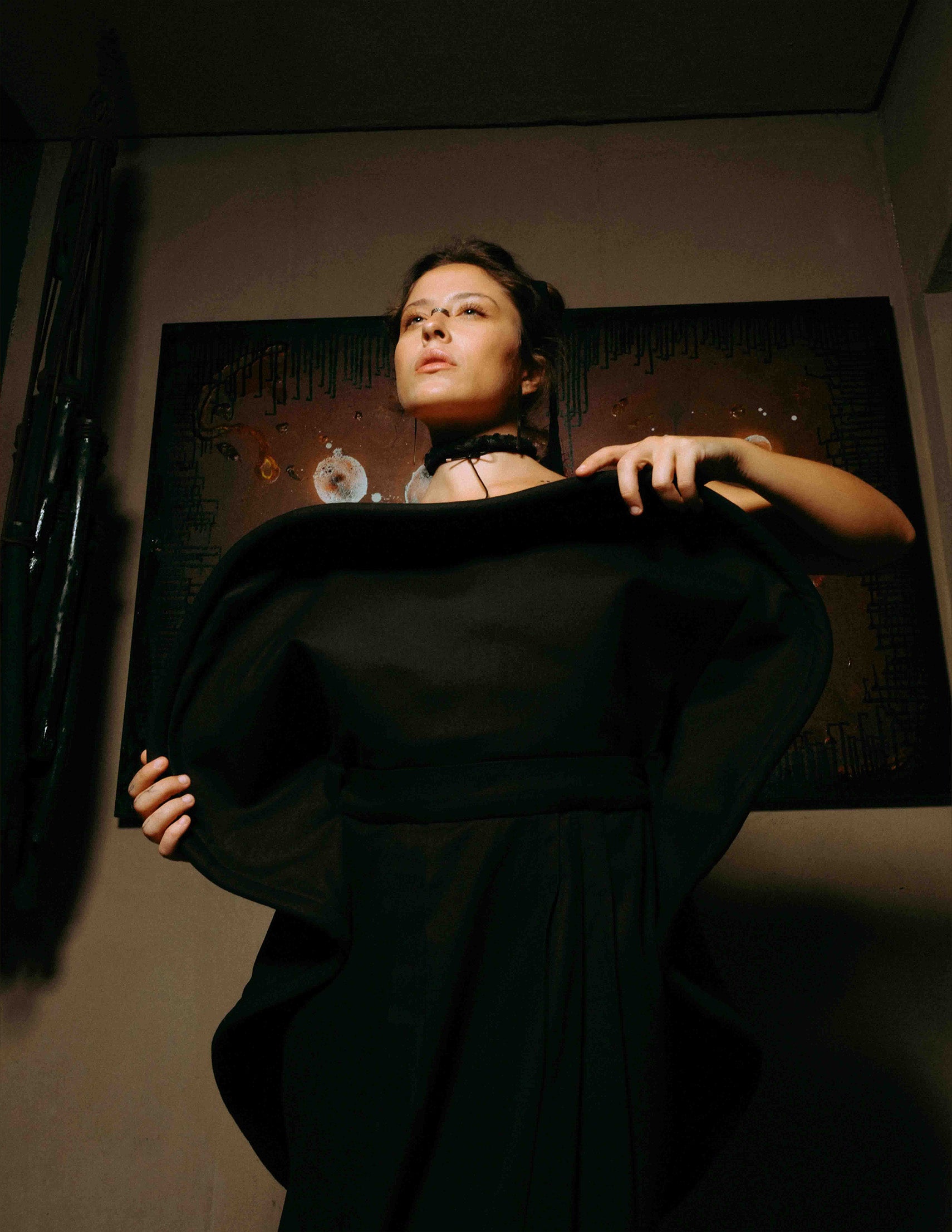 VESTIDO OCA PRETO