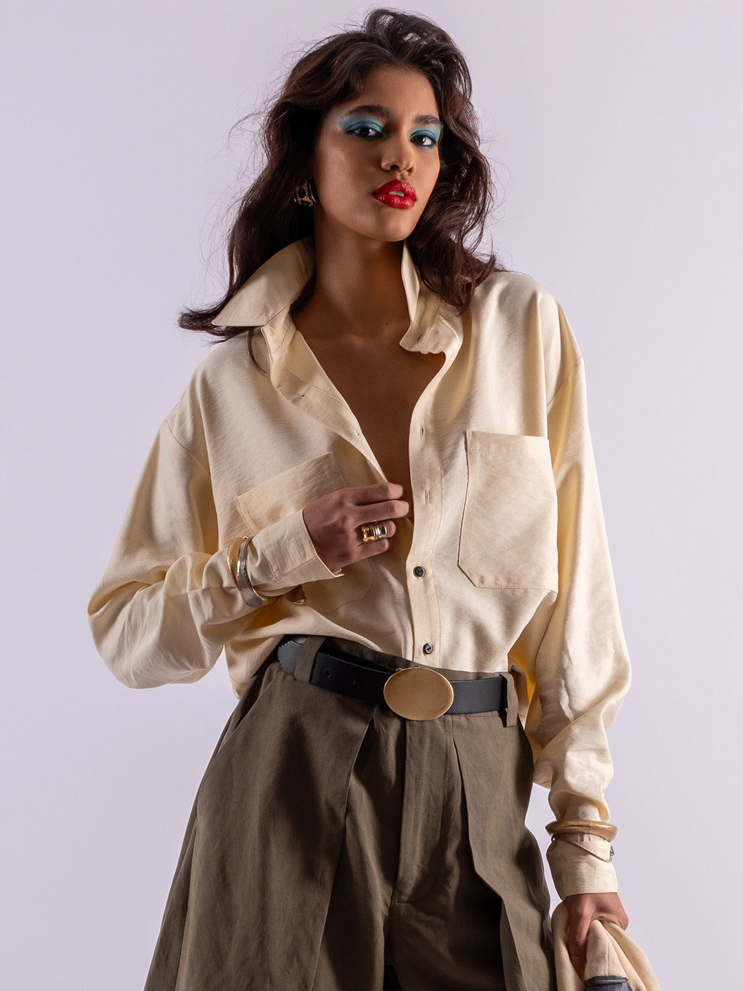 CAMISA CHROMA MANTEIGA