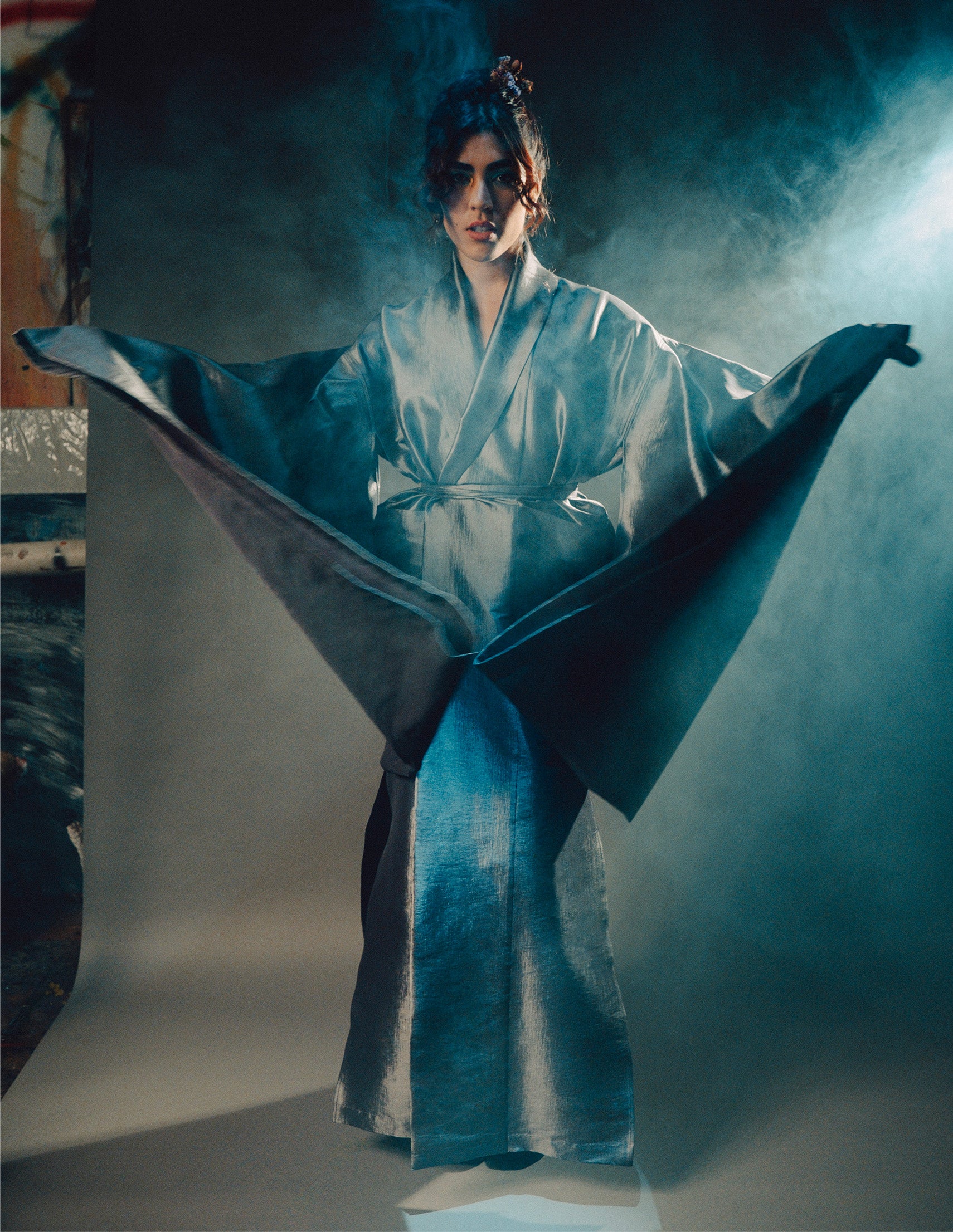 KIMONO SUPER WU VERDE MAR