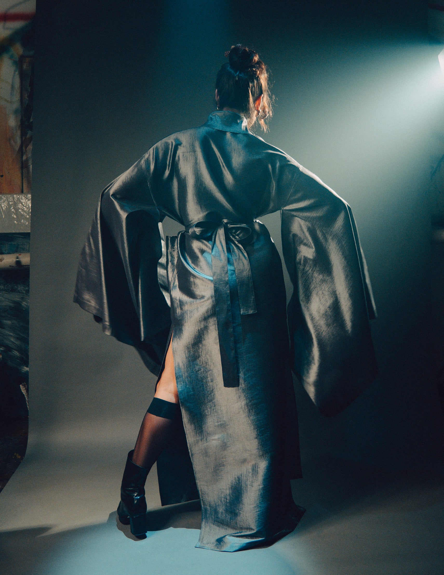 KIMONO SUPER WU VERDE MAR