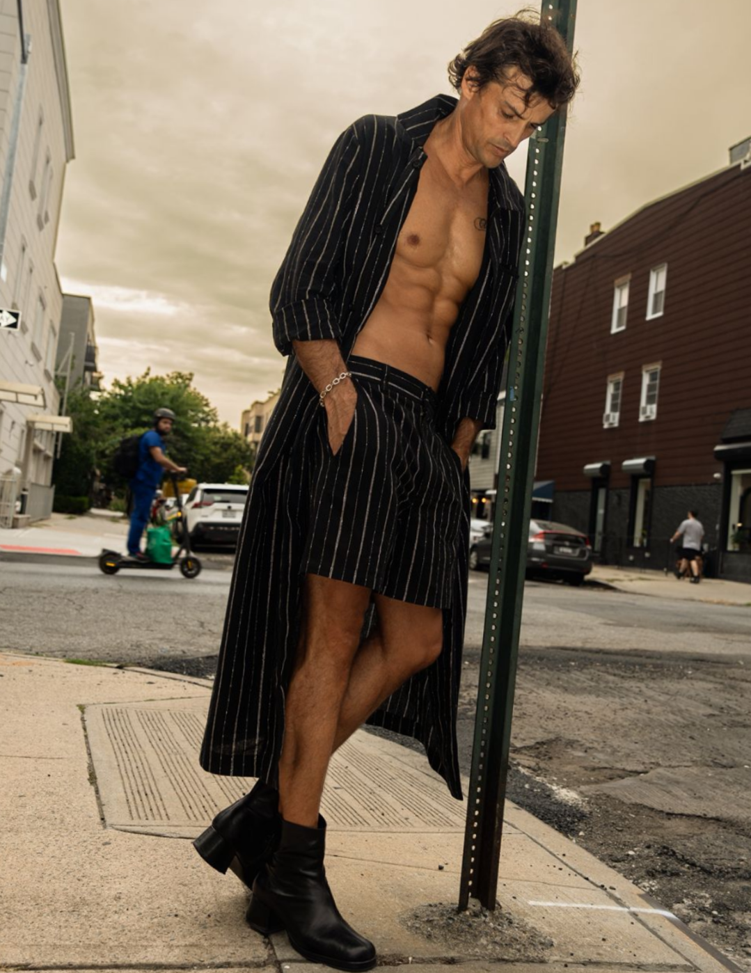 CAMISA NICK PRETO RISCA