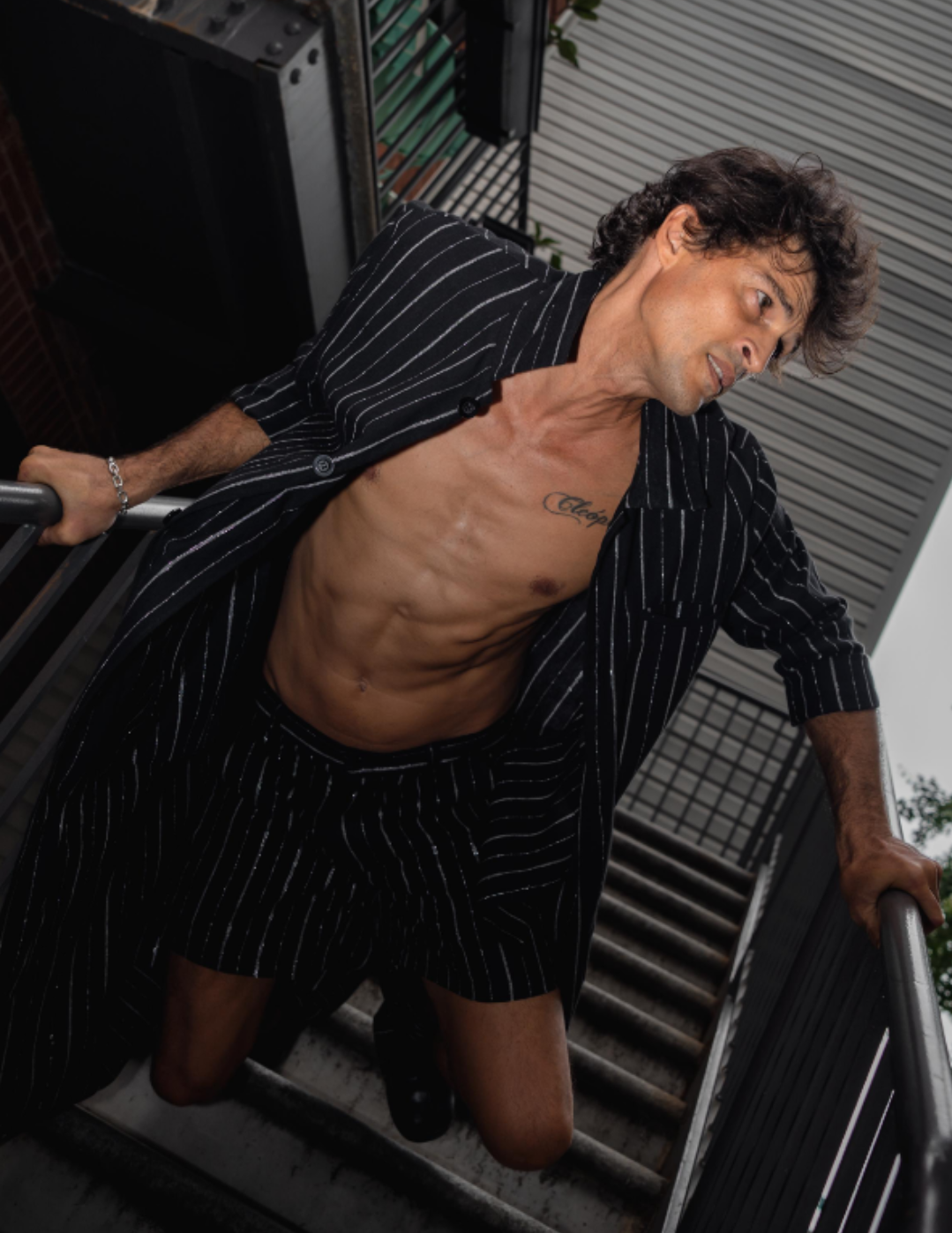 CAMISA NICK PRETO RISCA