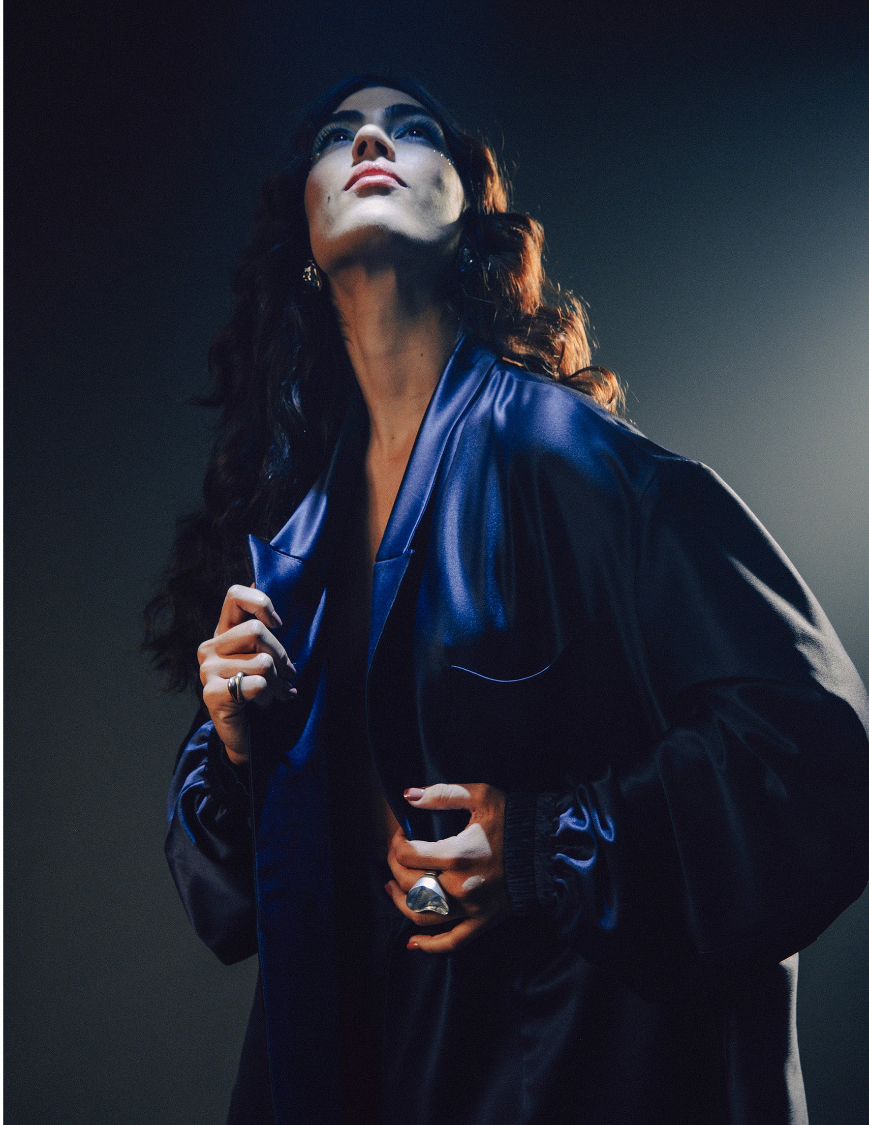 TRENCH COAT AZUL MARINHO