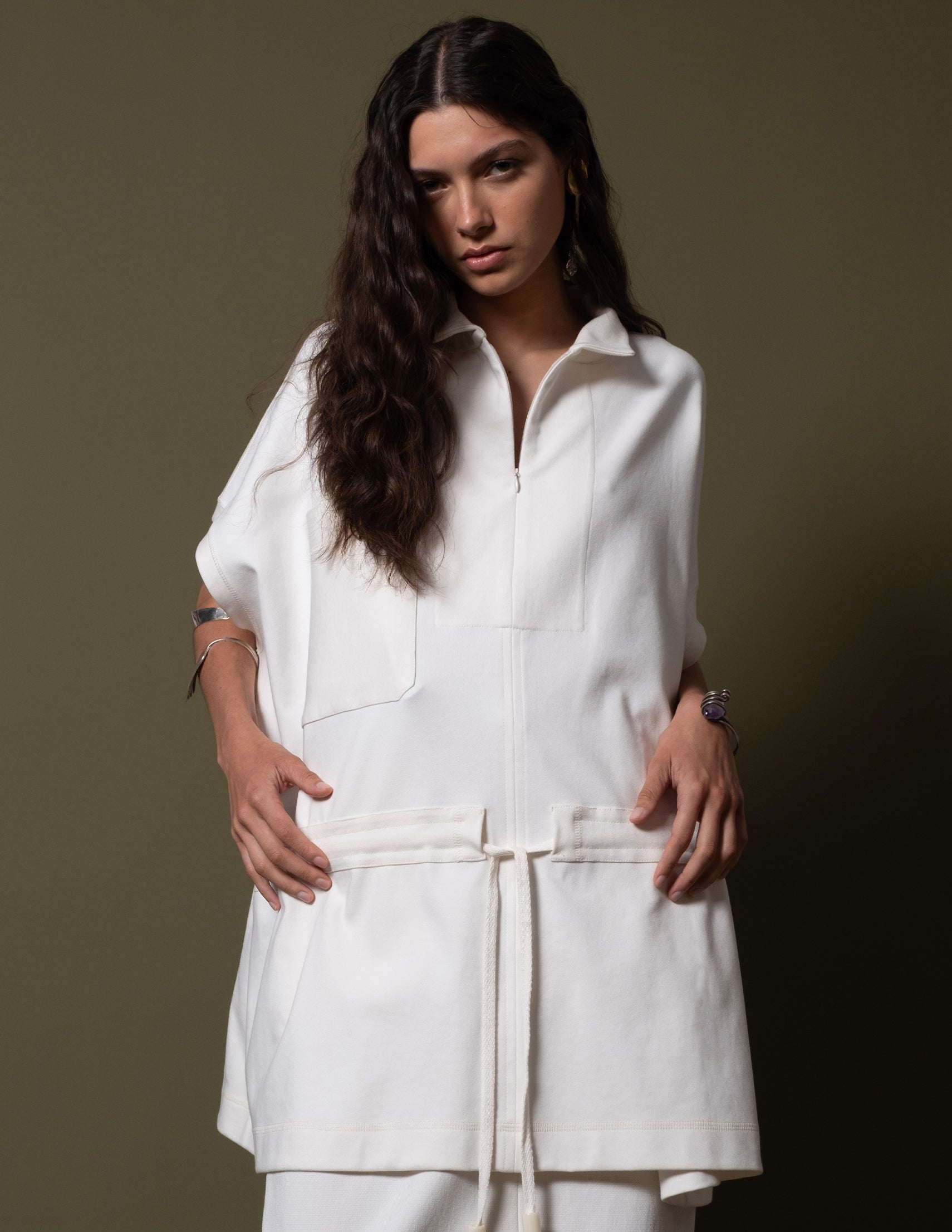 BLUSA STONE OFF-WHITE