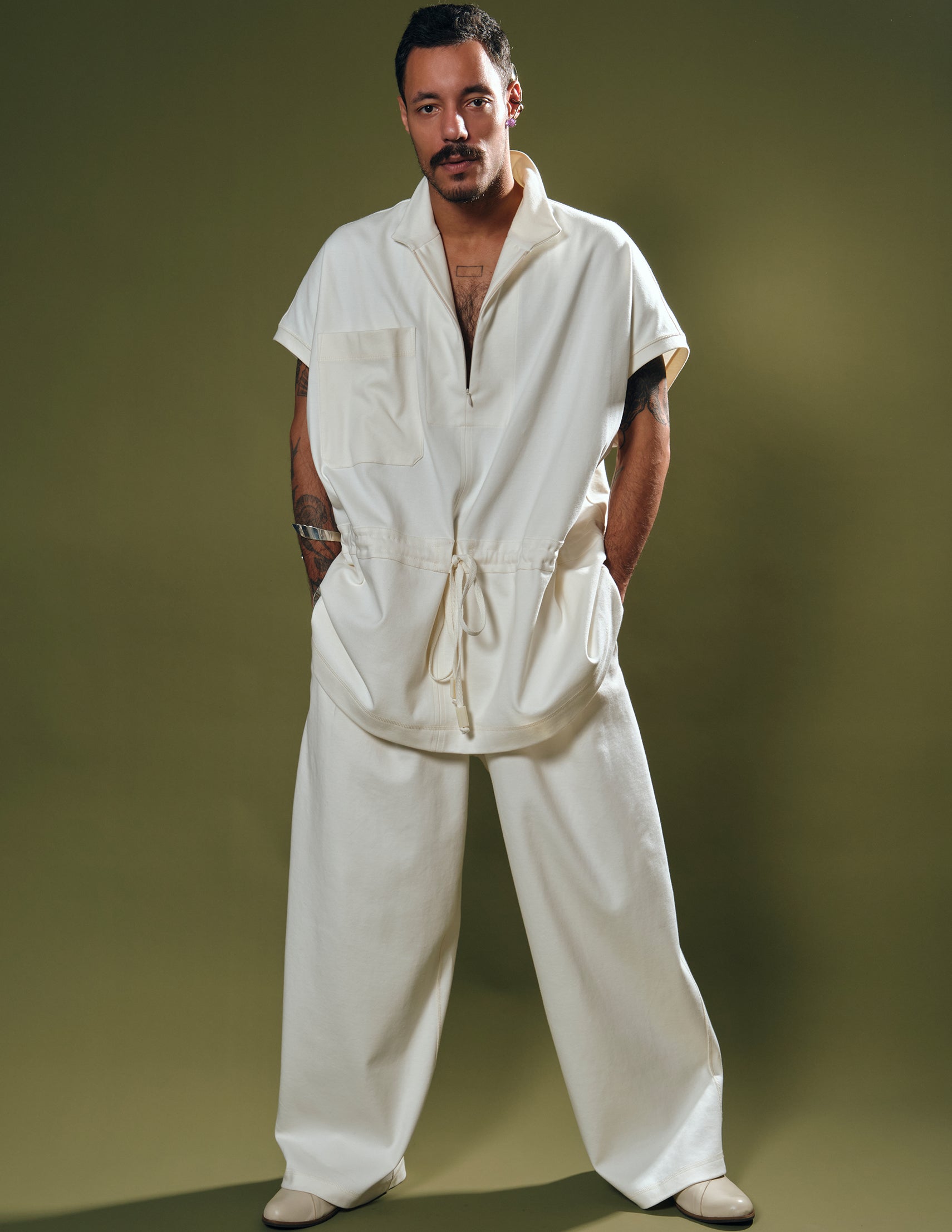 BLUSA STONE OFF-WHITE