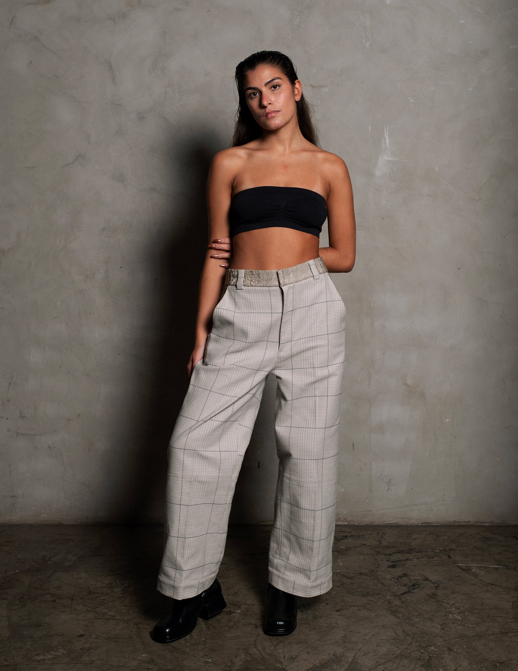 CALÇA PAULISTA JACQUARD