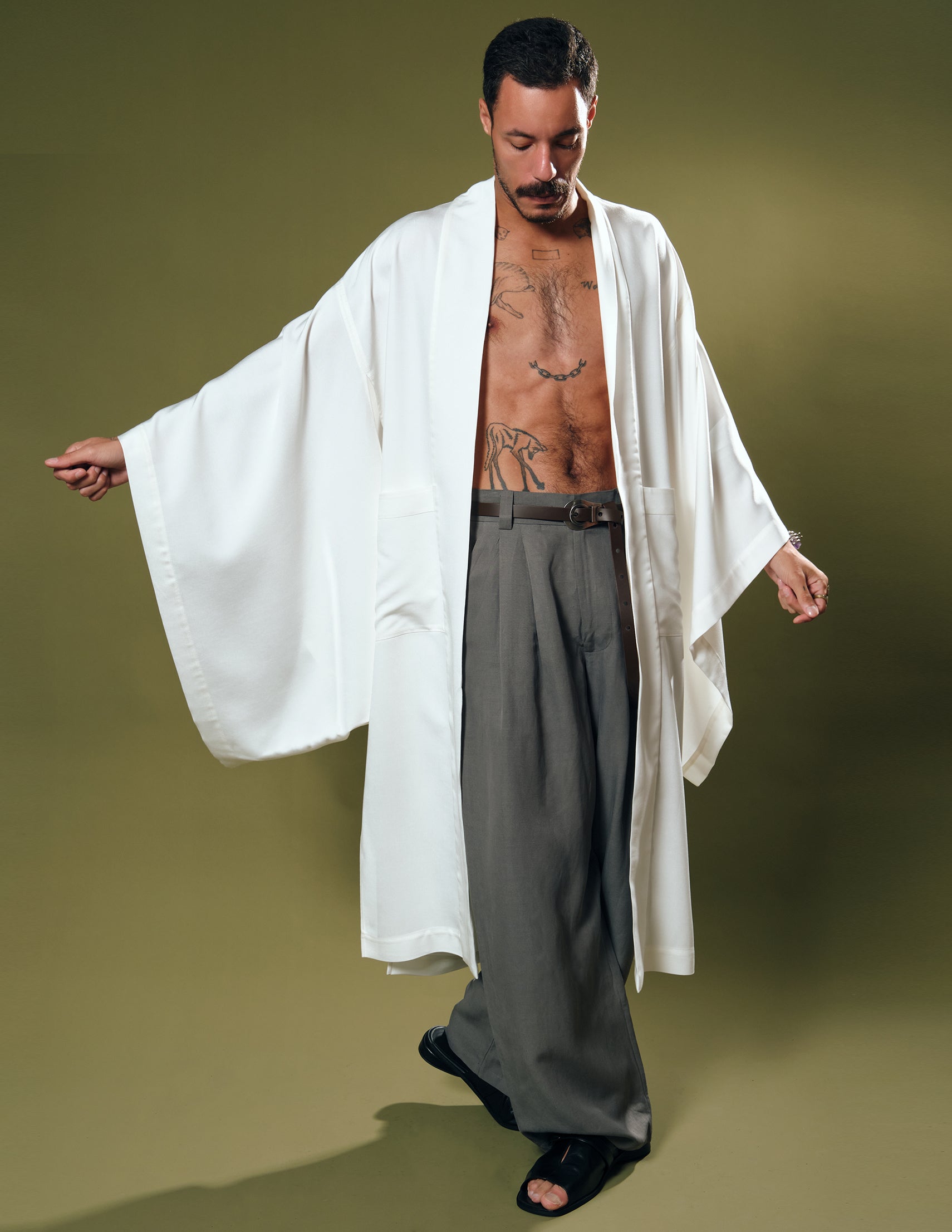 KIMONO WU BRANCO