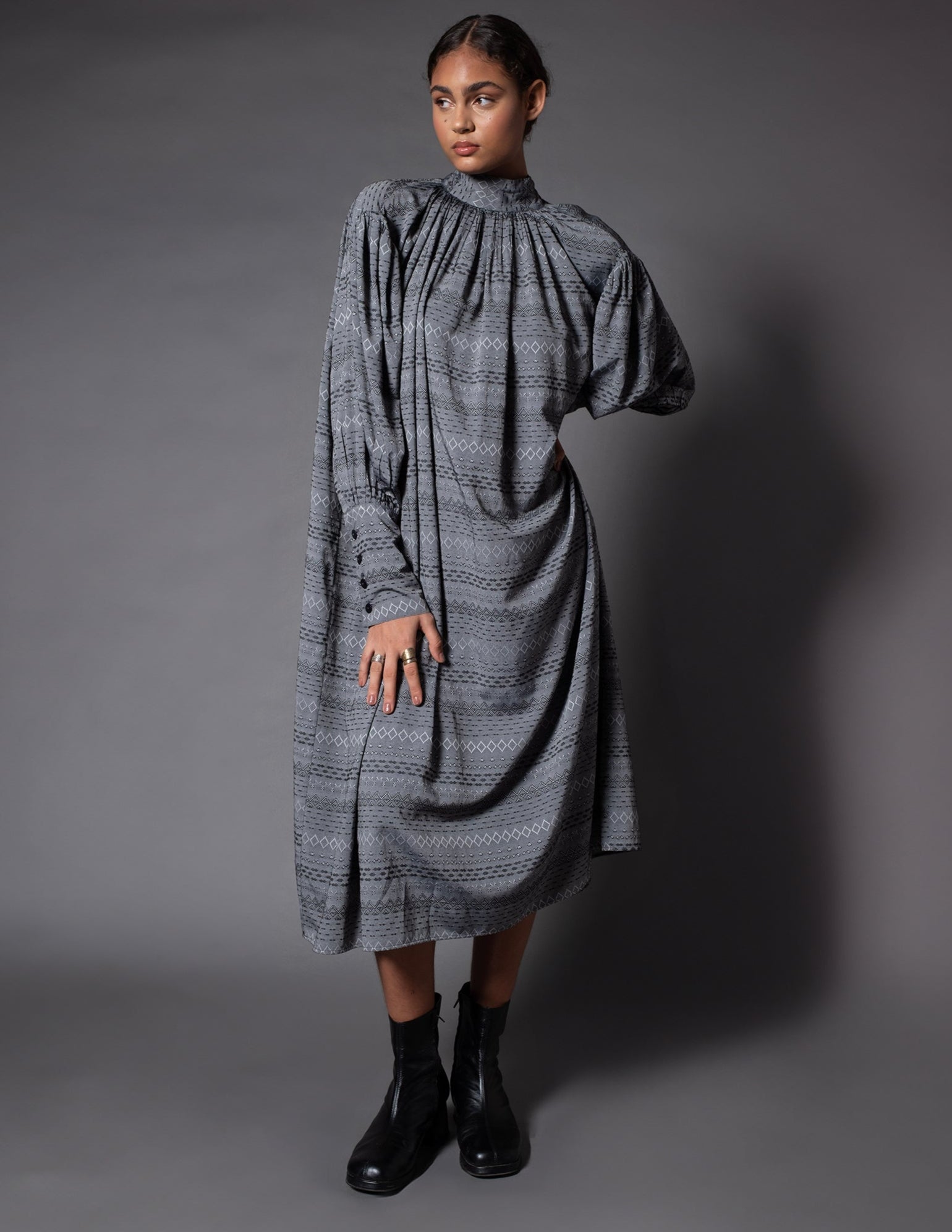 VESTIDO NANDA JACQUARD