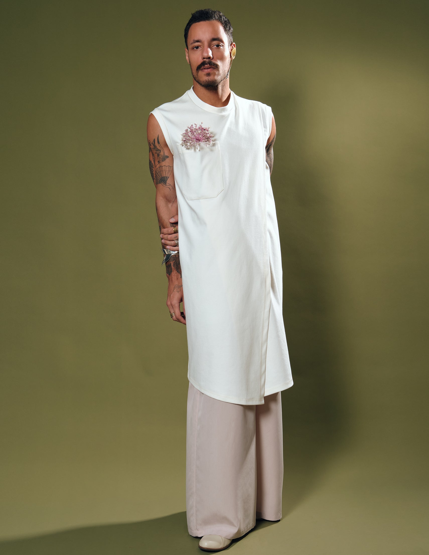 LONG TSHIRT DECA OFF-WHITE