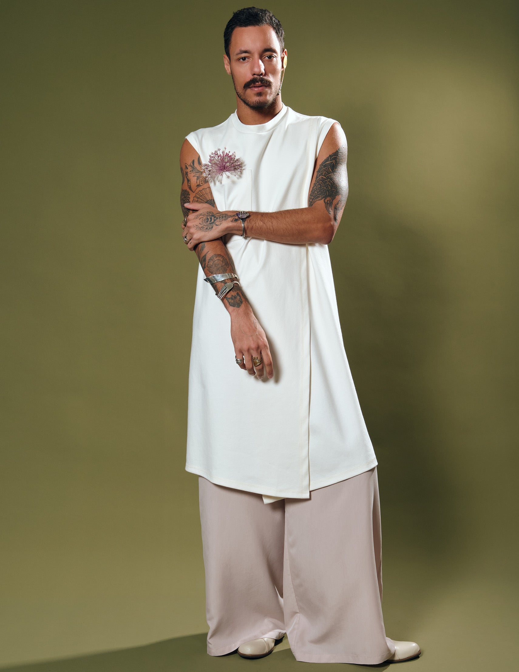 LONG TSHIRT DECA OFF-WHITE