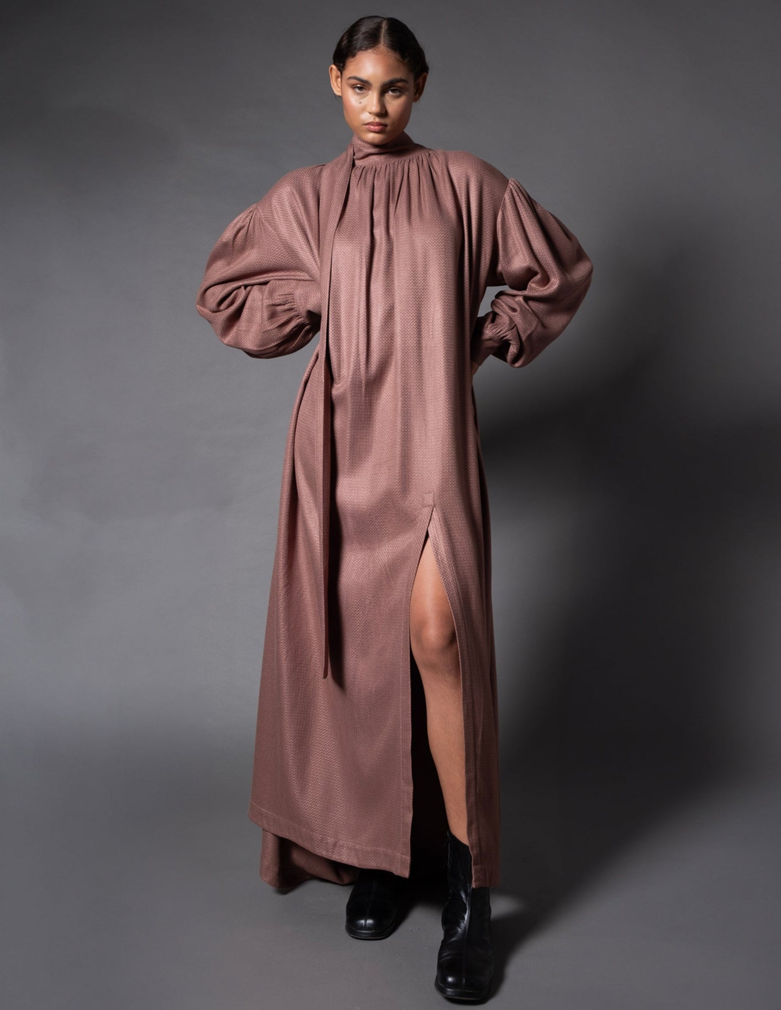 VESTIDO NANDA CANELA