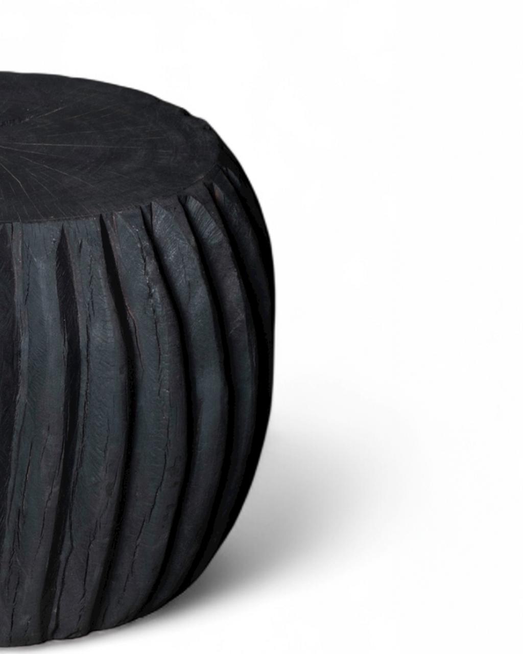 BANCO CACAU EM MADEIRA EBANIZADADA