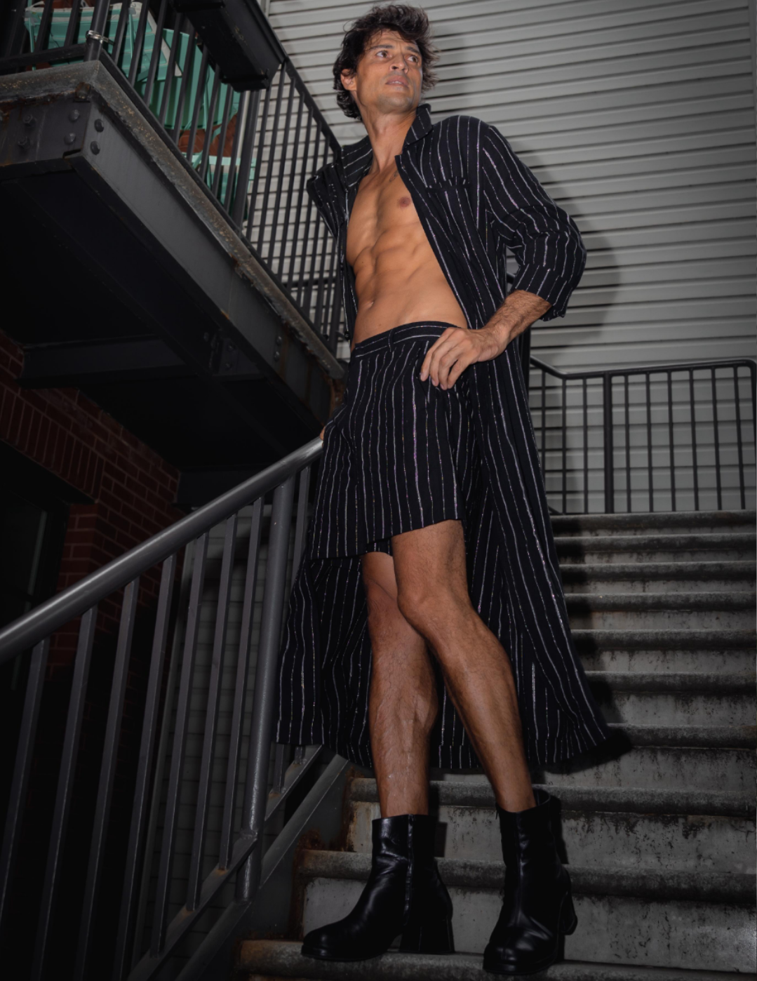 CAMISA NICK PRETO RISCA